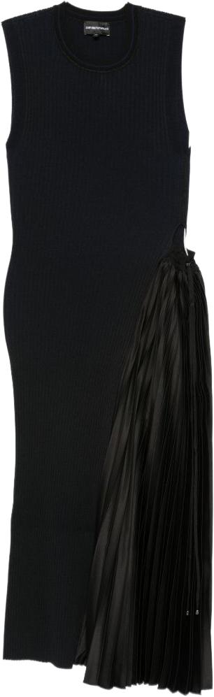 26FW 엠포리오 아르마니 미디 원피스 EW005144AF30197FC006 BLACK