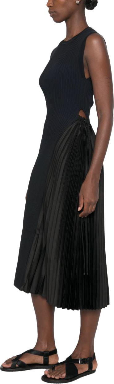 26FW 엠포리오 아르마니 미디 원피스 EW005144AF30197FC006 BLACK - EMPORIO ARMANI