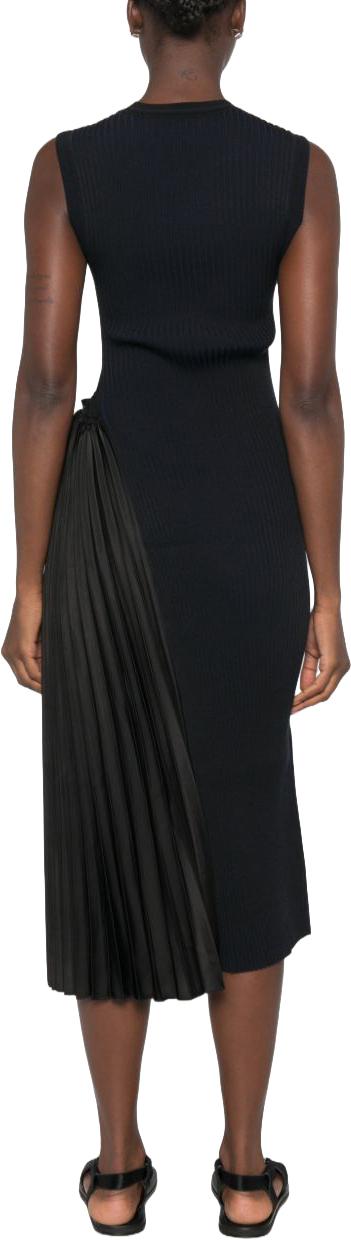 26FW 엠포리오 아르마니 미디 원피스 EW005144AF30197FC006 BLACK - EMPORIO ARMANI