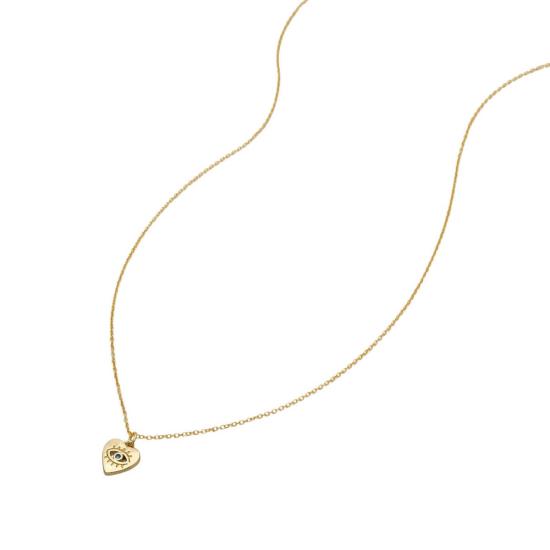  Katie Dean Jewelry 목걸이/팬던트 케이티 딘 주얼리 미니 악마의 눈 하트 목걸이 골드
