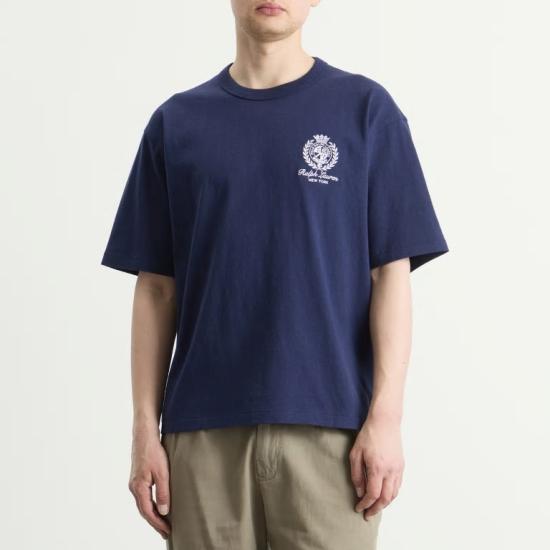 26FW 폴로 랄프로렌 반팔 티셔츠 710B19623003 NAVY - POLO RALPH LAUREN