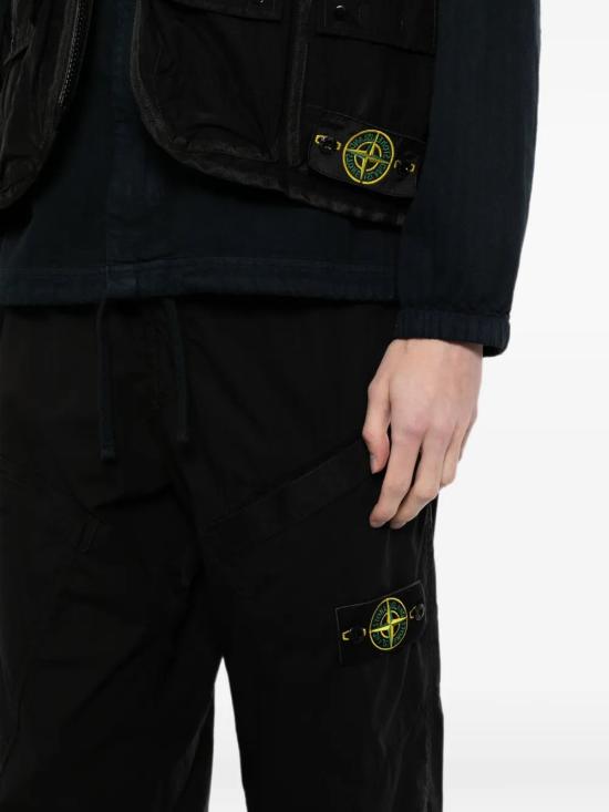 26FW 스톤 아일랜드 스트레이트 팬츠 L2S153100006S0003 V0029 BLACK - STONE ISLAND