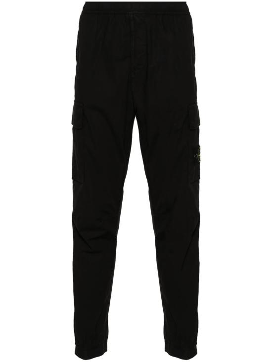 26FW 스톤 아일랜드 스트레이트 팬츠 L2S153100031S0A10 V0029 BLACK