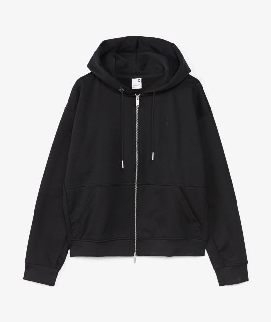 26FW 온 러닝 후드 티셔츠 1MG30790553 BLACK