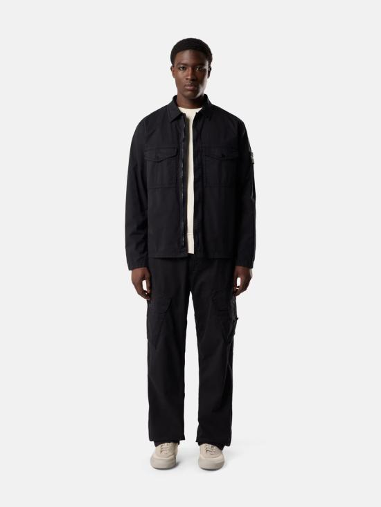 26FW 스톤 아일랜드 긴팔 셔츠 L2S151200003S0A10 V0029 BLACK - STONE ISLAND
