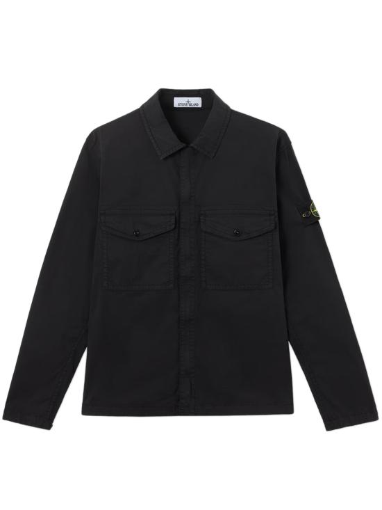 26FW 스톤 아일랜드 긴팔 셔츠 L2S151200003S0A10 V0029 BLACK