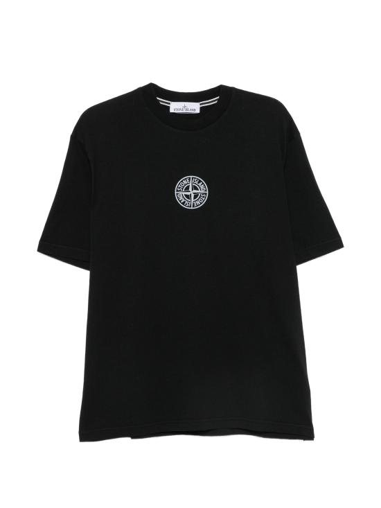 26FW 스톤 아일랜드 반팔 티셔츠 L2S152100001S0480 V0029 BLACK