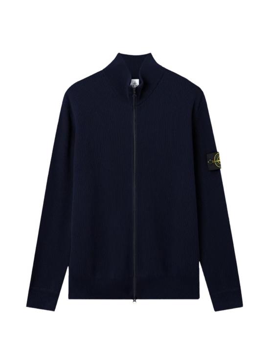 26FW 스톤 아일랜드 집업 니트 L2S155100126S00D8 V0020 NAVYBLUE