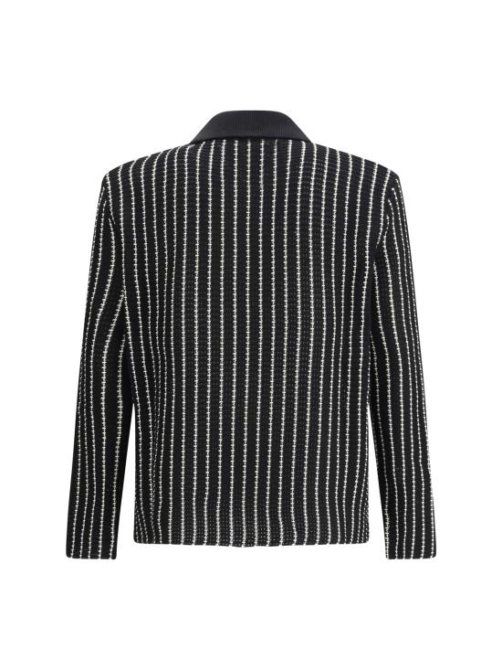  질샌더 집업 니트 질 샌더 자수 크로셰 코튼 - JIL SANDER