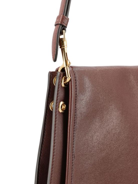 26FW 셀린느 소프트 트리옹프 베사체 서플 샤이니 램스킨 백 123632T88 28BK BRICK - CELINE