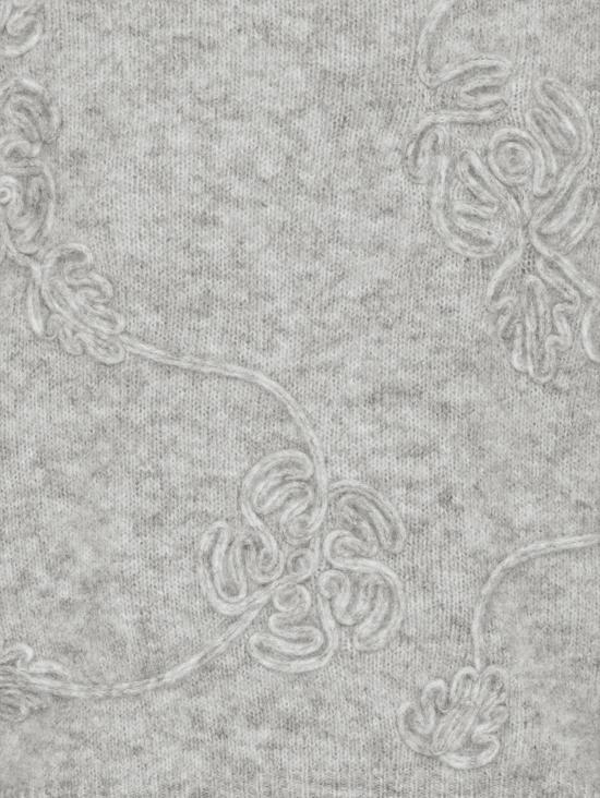 26FW 로테이트 스웨터 116606 1472 Light grey melange - ROTATE