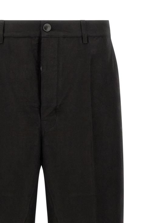  릭 오웬스 스트레이트 팬츠 블랙 작업 바지 - RICK OWENS