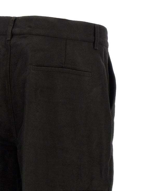 릭 오웬스 스트레이트 팬츠 블랙 작업 바지 - RICK OWENS