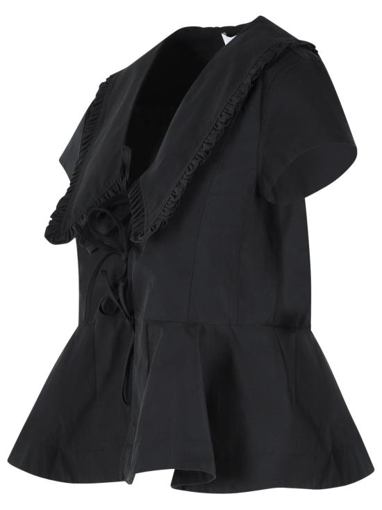 26FW 가니 블라우스 A1040341099 Black - GANNI