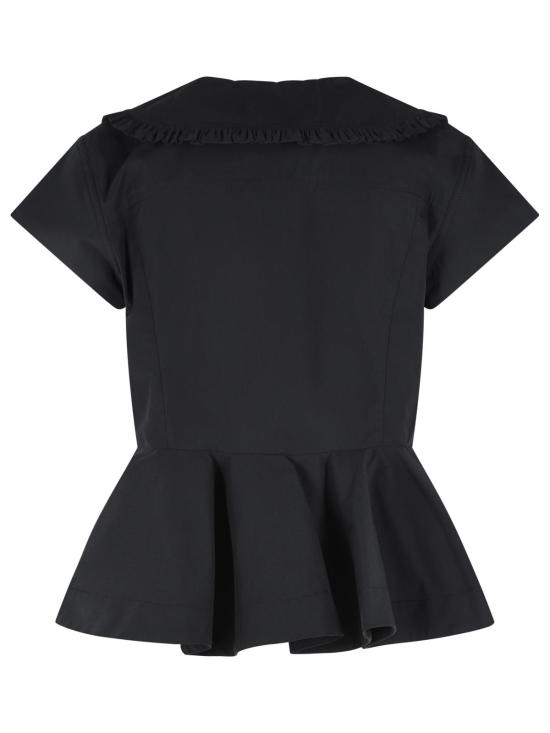 26FW 가니 블라우스 A1040341099 Black - GANNI