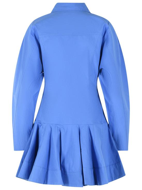 26FW 가니 숏 원피스 A1030645591 Light Blue - GANNI
