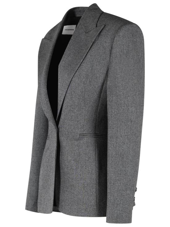 26FW 안다마네 수트 자켓 T203017B TNP269GREY BLACK - ANDAMANE
