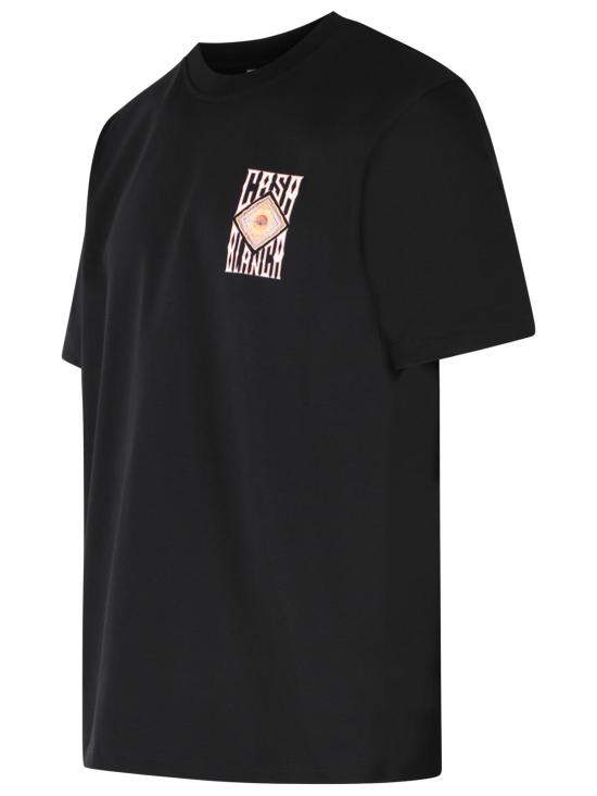 26FW 카사블랑카 폴로 티셔츠 M AW26 JTS 001 15BLACK JERSEY HERMONS MIRAGE - CASABLANCA