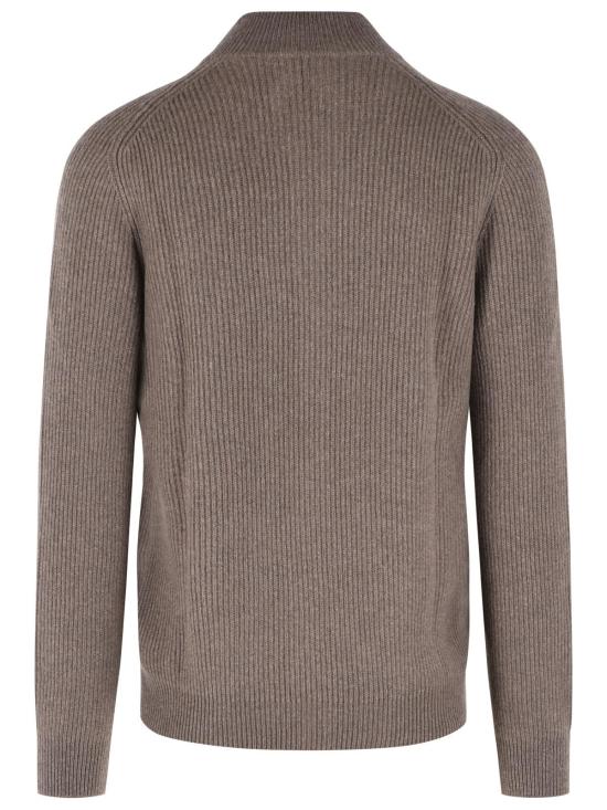 26FW 그랑싸쏘 집업 니트 23130 15588123 Brown - GRAN SASSO