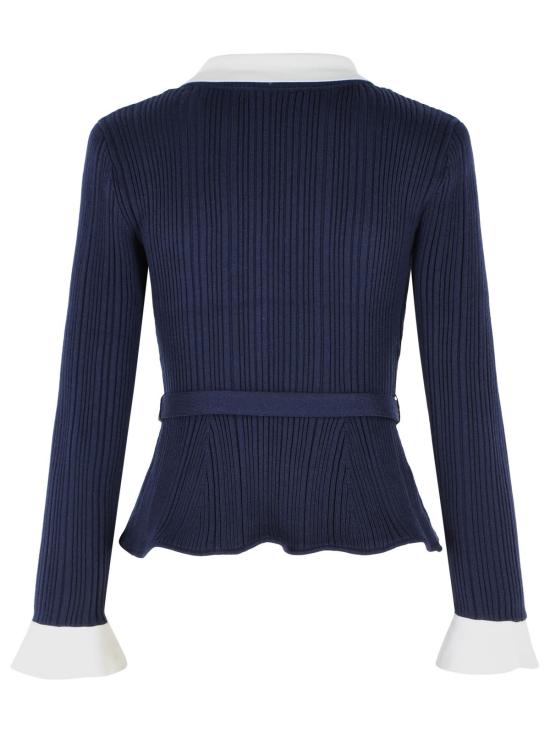 26FW 셀프 포트레이트 가디건 PF26 131C NNAVY - SELF PORTRAIT