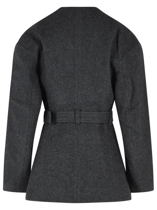26FW 가니 코트 A1130013252 Grey - GANNI
