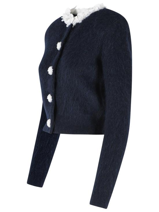 26FW 셀프 포트레이트 가디건 AW26 176T NNAVY - SELF PORTRAIT
