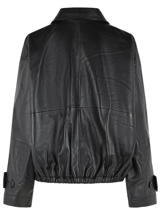 26FW 로에 가죽 자켓 420 11 248001 Black - ROHE