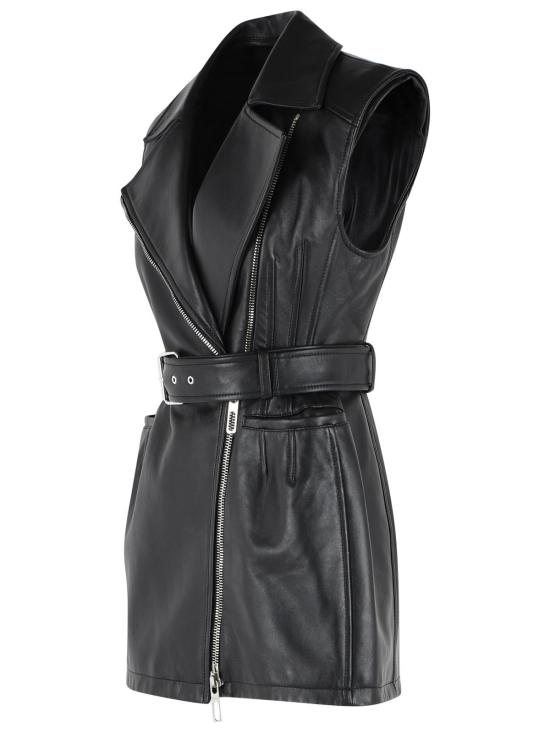 26FW 스포트막스 가죽 자켓 2622446031002 Black - SPORTMAX