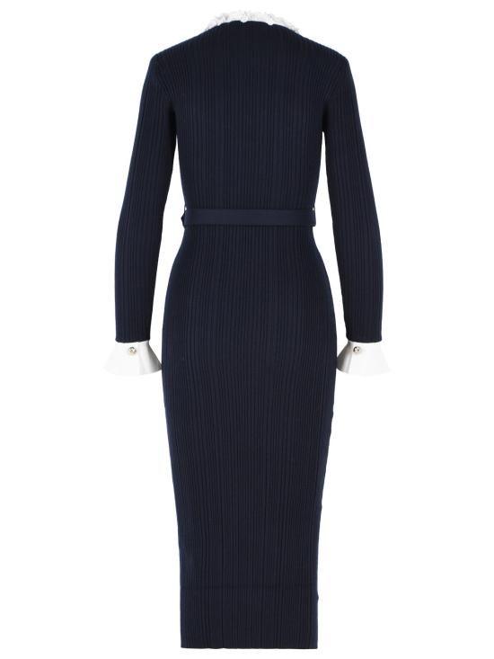 26FW 셀프 포트레이트 미디 원피스 AW26 101M NNAVY - SELF PORTRAIT