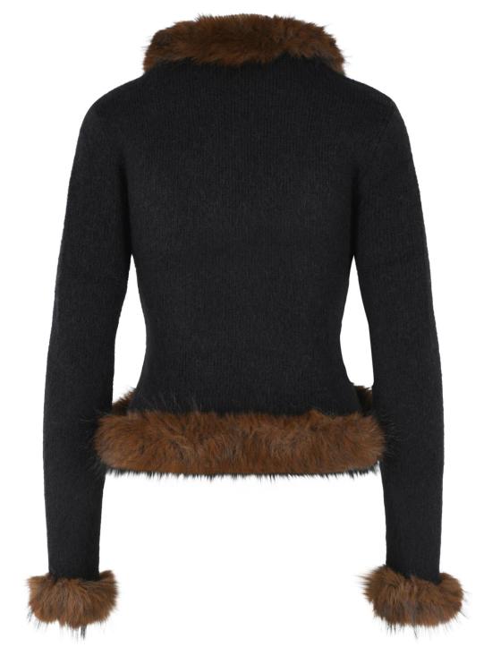 26FW 셀프 포트레이트 가디건 AW26 148C BBLACK - SELF PORTRAIT