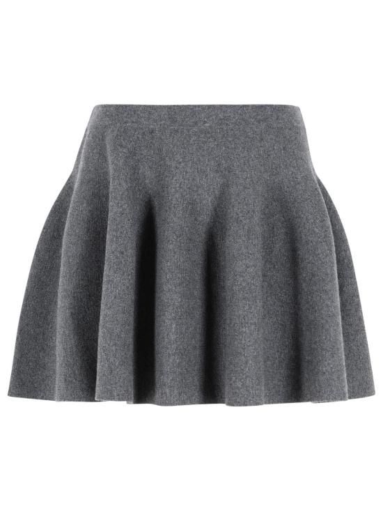 26FW 리사 양 숏 스커트 2026444GRAPHITE Grey
