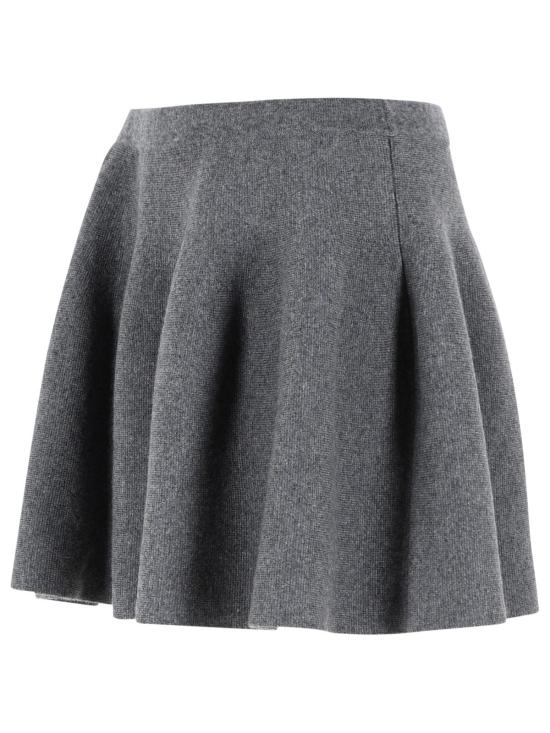 26FW 리사 양 숏 스커트 2026444GRAPHITE Grey - LISA YANG