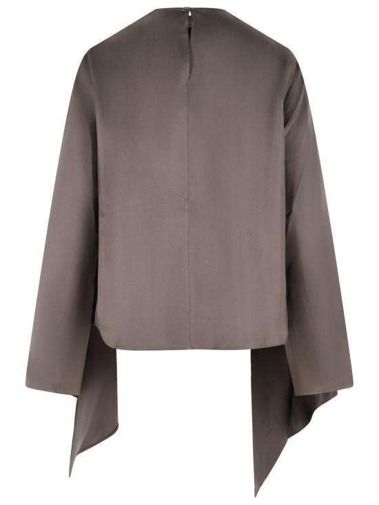 26FW 루루 드 세종 블라우스 GALADARK BROWN - LOULOU DE SAISON