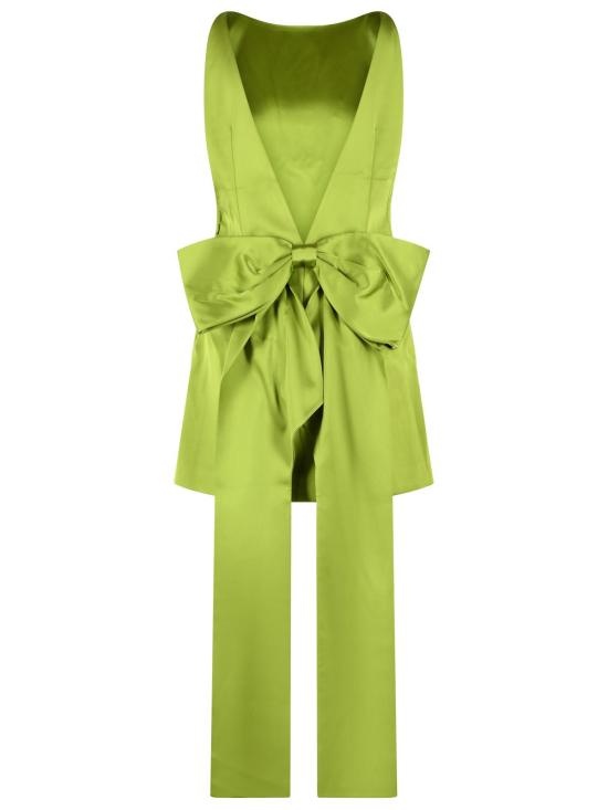 26FW 셀프 포트레이트 숏 원피스 AW26 008S GGREEN - SELF PORTRAIT