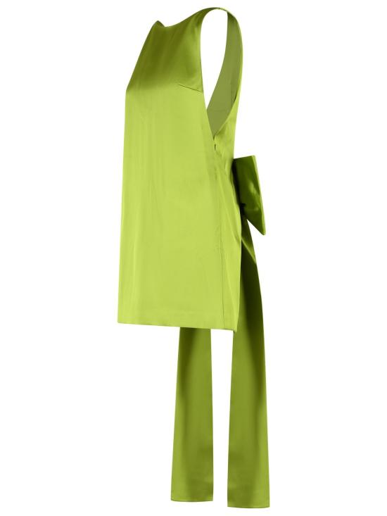 26FW 셀프 포트레이트 숏 원피스 AW26 008S GGREEN - SELF PORTRAIT