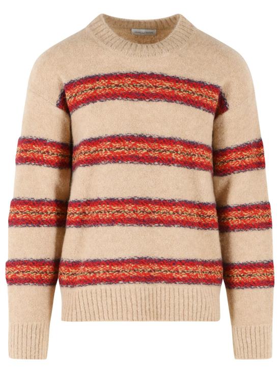 26FW 드리스 반 노튼 스웨터 021236 4755005 Beige