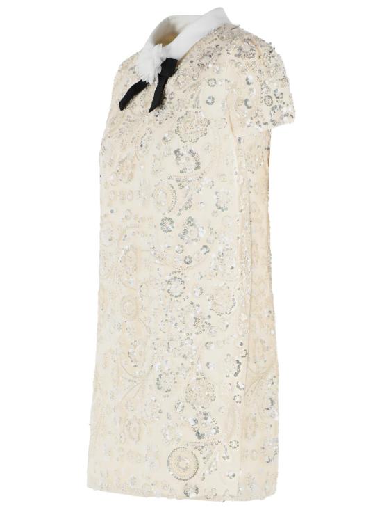 26FW 셀프 포트레이트 숏 원피스 AW26 019S CCREAM - SELF PORTRAIT