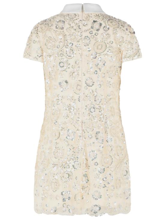 26FW 셀프 포트레이트 숏 원피스 AW26 019S CCREAM - SELF PORTRAIT