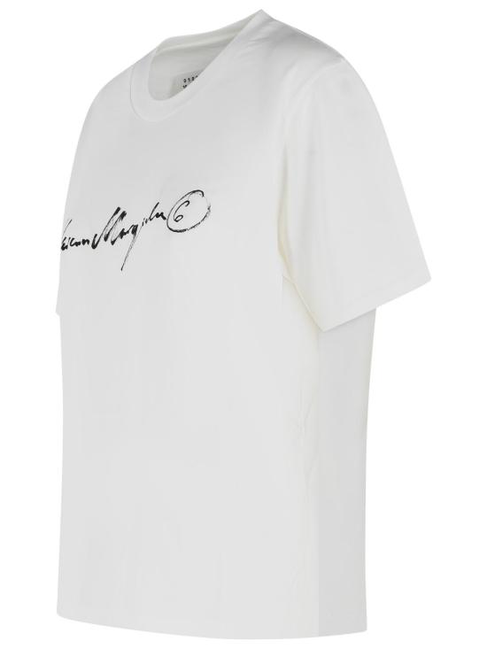 26FW MM6 메종마르지엘라 탑 S52GC0368 M20258101 White - MM6 MAISON MARGIELA