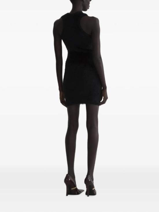 26FW 뮈글러 숏 원피스 26F2RO187611451999 Black - MUGLER