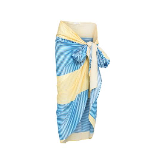26FW 더프랭키샵 롱 스커트 THIRA WRAP YELLO BLUE YELLOW