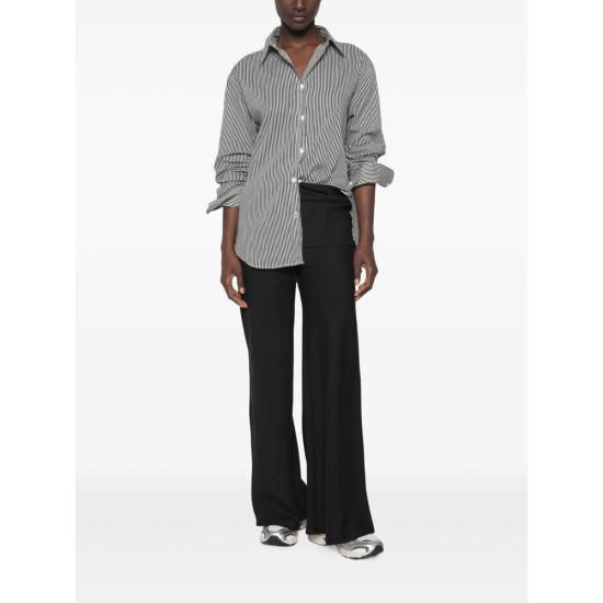 26FW 더프랭키샵 셔츠 PERI COTTON BKWHI WHITE BLACK - THE FRANKIE SHOP