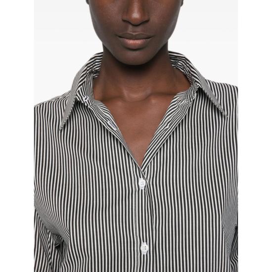 26FW 더프랭키샵 셔츠 PERI COTTON BKWHI WHITE BLACK - THE FRANKIE SHOP