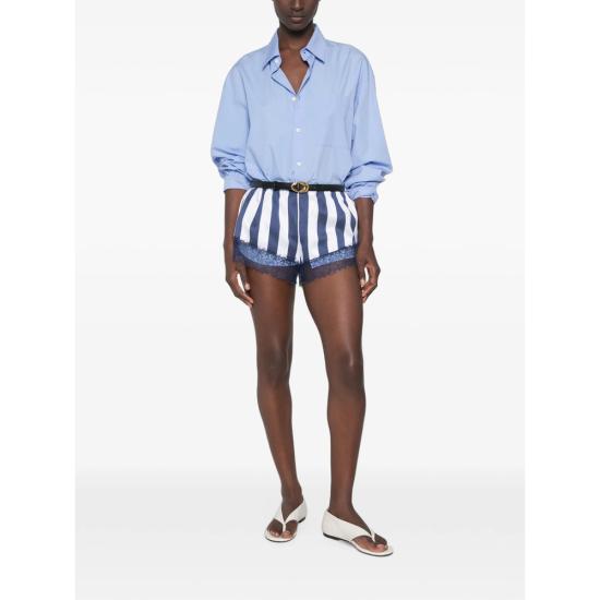 26FW 더프랭키샵 숏팬츠 MILOS NAVWH BLUE WHITE - THE FRANKIE SHOP