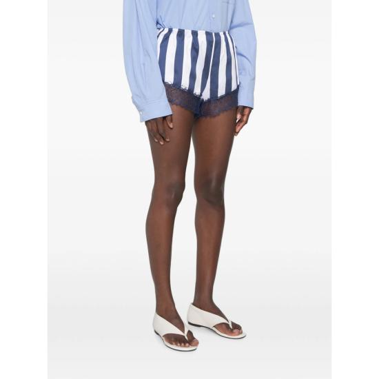 26FW 더프랭키샵 숏팬츠 MILOS NAVWH BLUE WHITE - THE FRANKIE SHOP