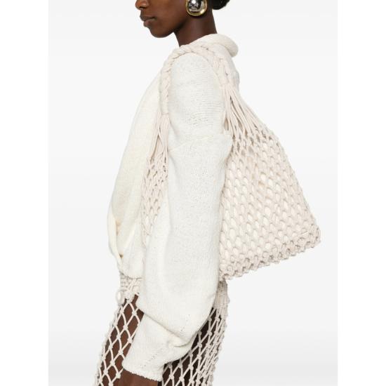 26FW 더프랭키샵 토트백 NAIA ECRU NEUTRALS - THE FRANKIE SHOP