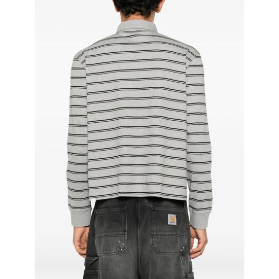 26FW 베트멍 폴로 티셔츠 MH27PO177G GREBK GREY - VETEMENTS