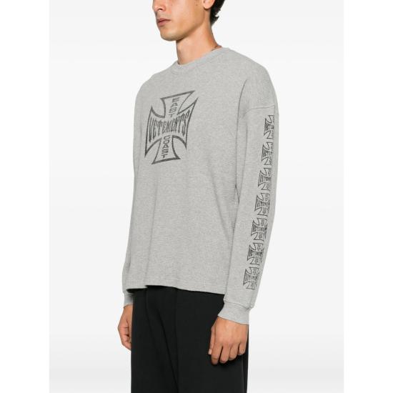 26FW 베트멍 탑 MH27LS264G GREY - VETEMENTS