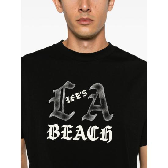 26FW 팜앤젤스 탑 PAMAA01J R003 1003 BLACK - PALM ANGELS