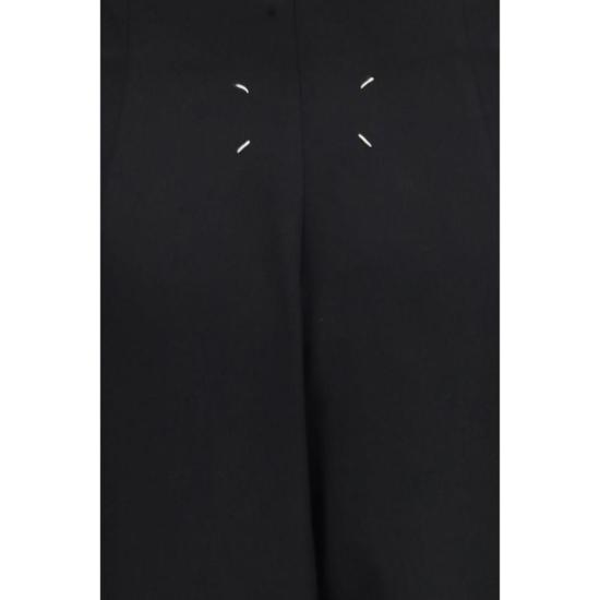  마르지엘라 롱 스커트 메종  울 오비스 아리에스  블랙 - MAISON MARGIELA